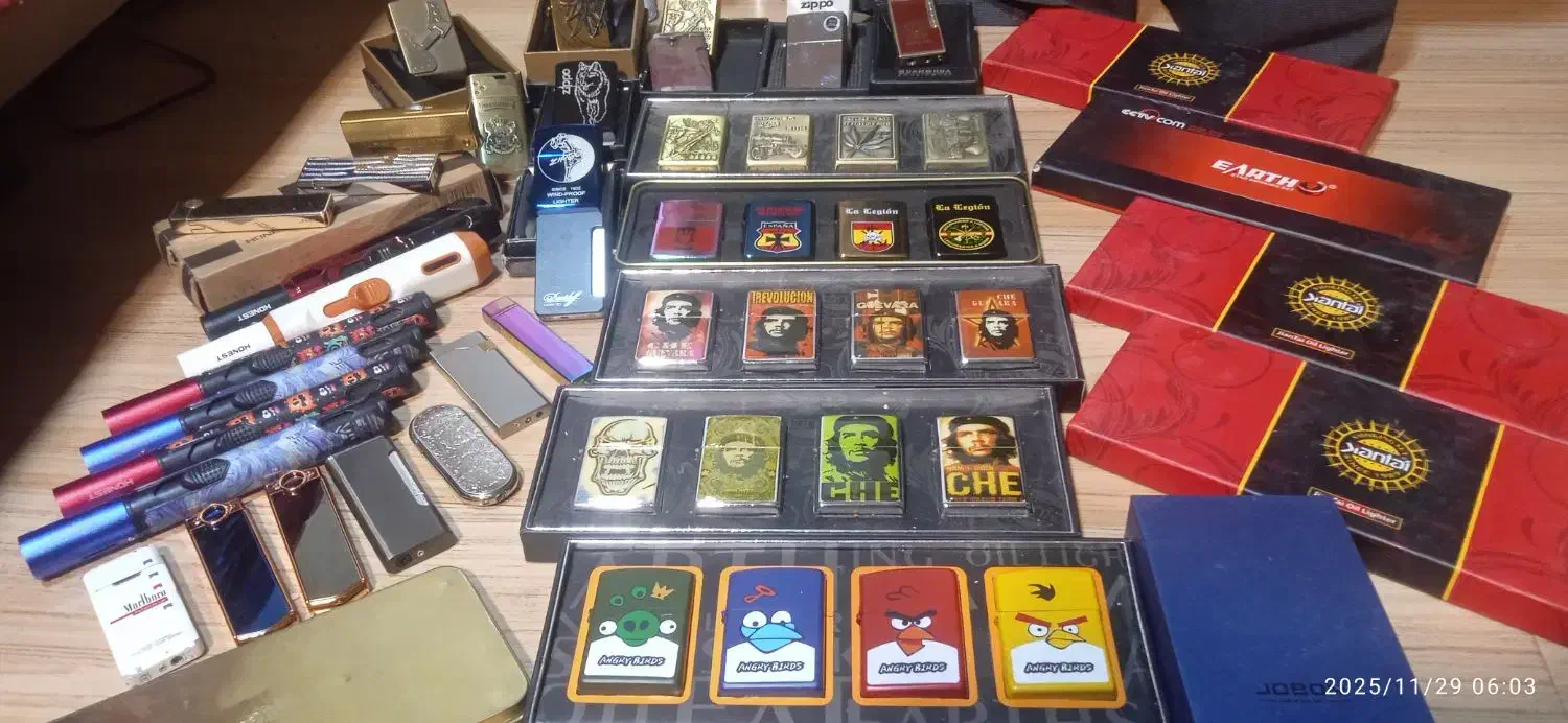 فروش انواع فندکهایه زیپو وخریدانواع فندک‌های|کلکسیون و سرگرمی|تبریز, |دیوار