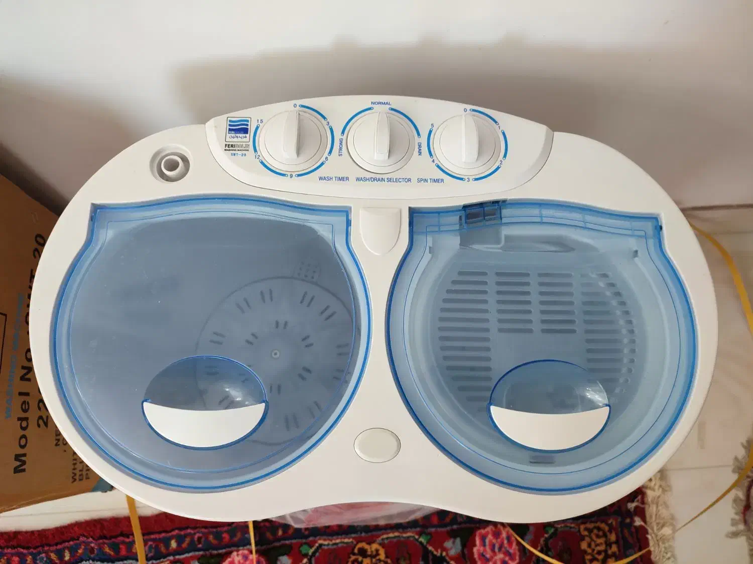 مینی واش دوقلو فریدولین|ماشین لباسشویی و خشککن لباس|ساری, |دیوار