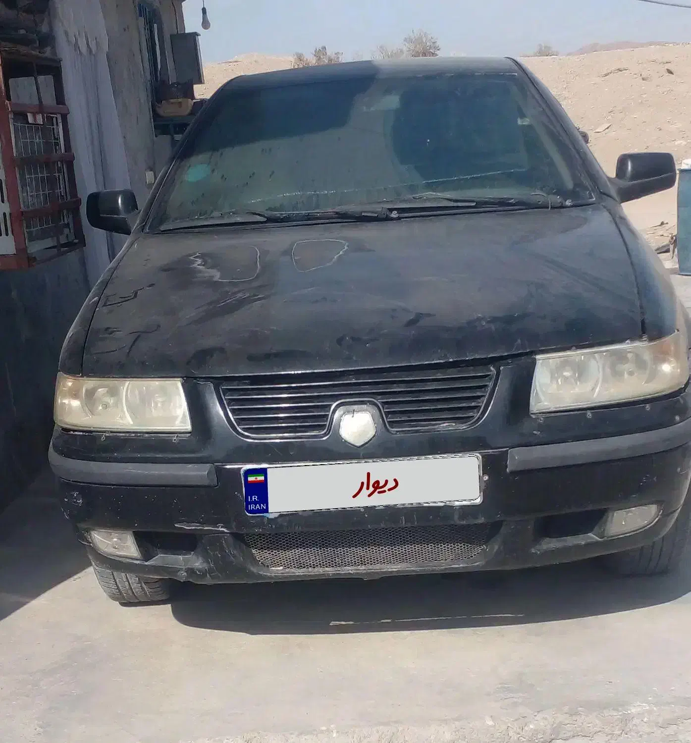 سمند مشکی ۸۴|خودرو سواری و وانت|بندرعباس, |دیوار