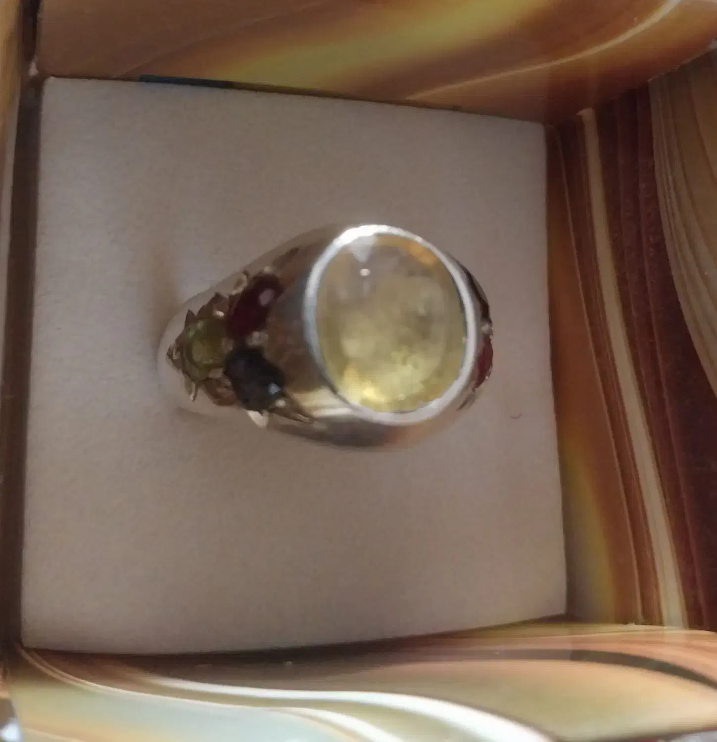 انگشتر  یاقوت زرد  اصل|جواهرات|آباده, |دیوار