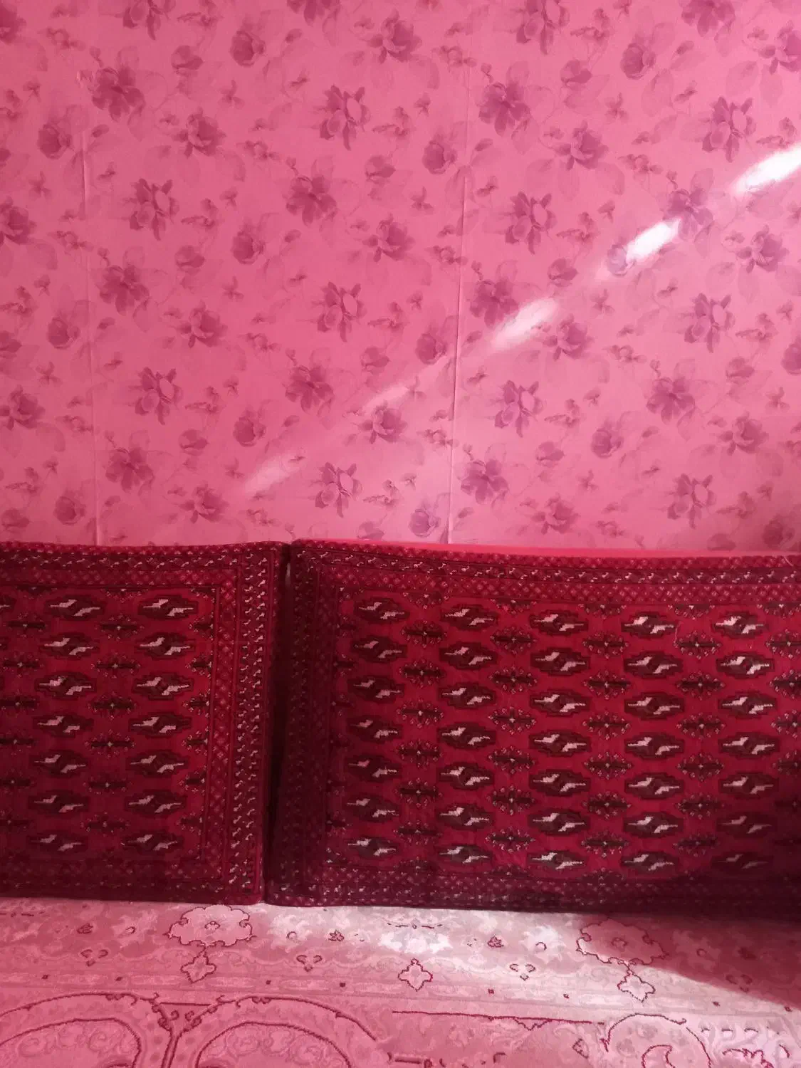 پشتی دست بافت ترکمن|پشتی|فردیس, فردیس|دیوار