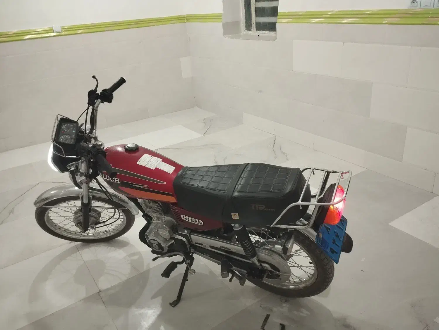 موتور عروسک با کارت سوخت و بیمه|موتورسیکلت|خاش, |دیوار