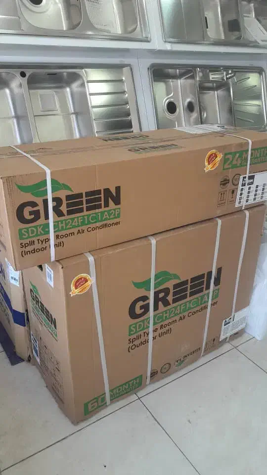 اسپیلت Green 24000|کولر گازی و فن‌کوئل|فولادشهر, A1|دیوار