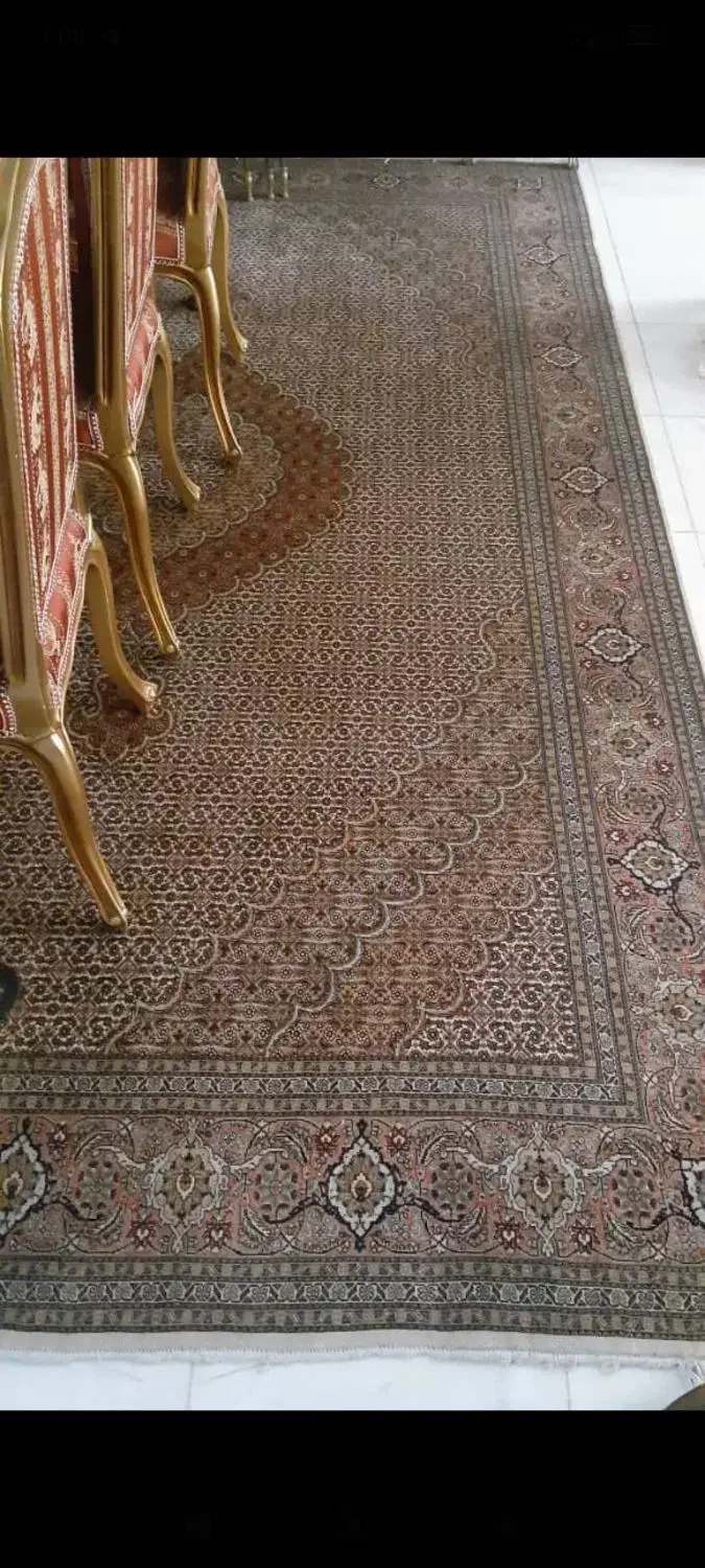 فرش دست بافت کاشان و گل ابریشم تبریز|فرش|تهران, مهران|دیوار