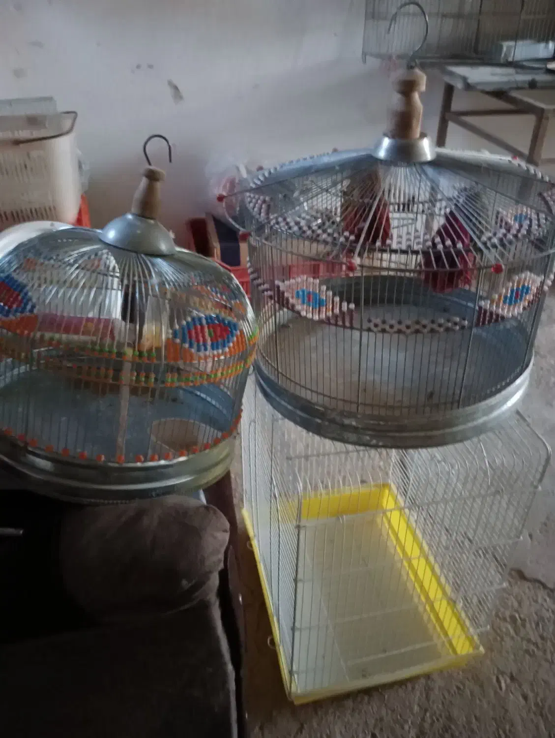 قفس ترقه دوتا معاوضه|لوازم جانبی حیوانات|سمیرم, |دیوار