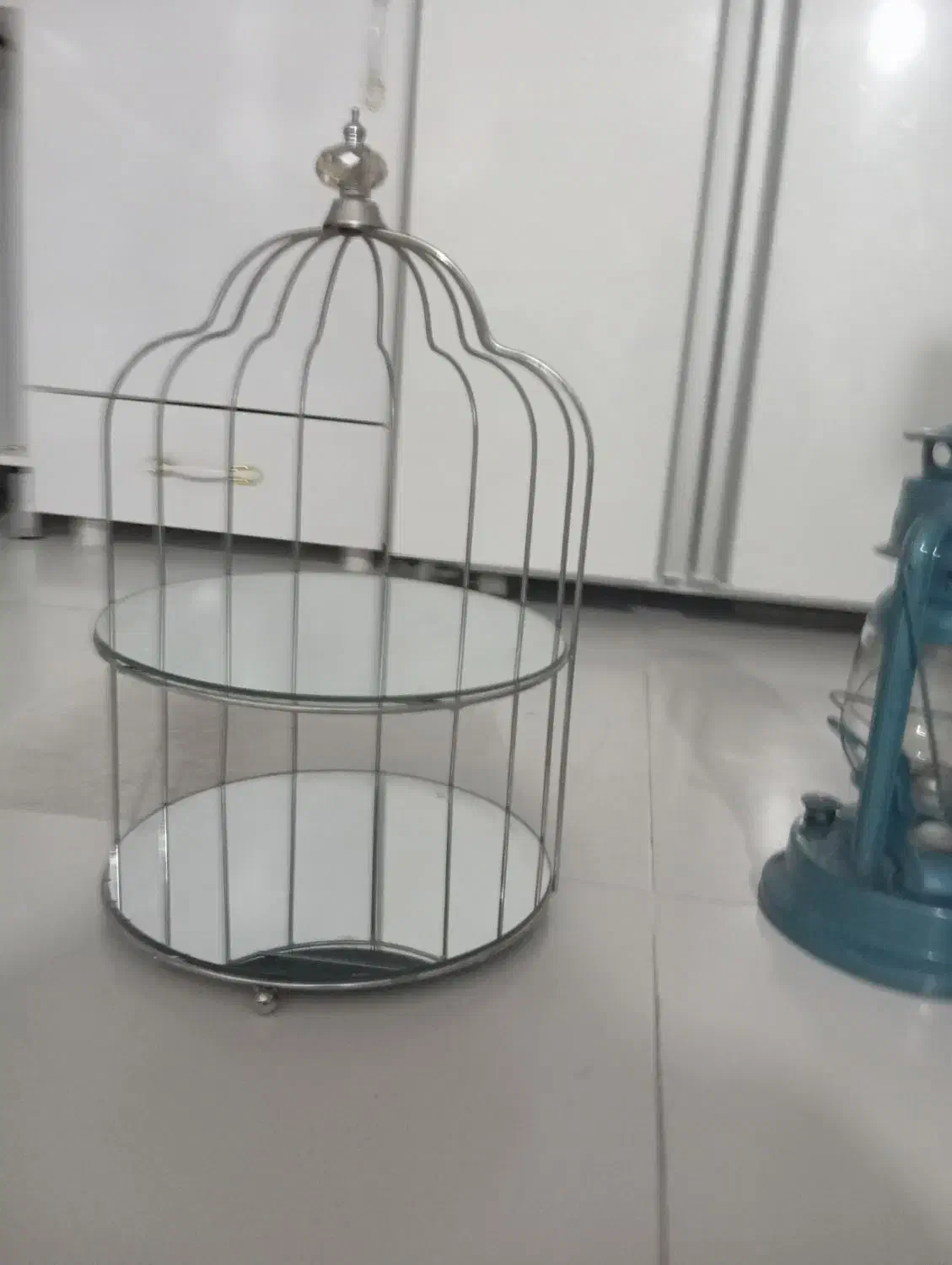 استند قفس یا دکوری کنار سالنی نو مفت مفت|صنایع دستی و سایر لوازم تزئینی|مشهد, شترک|دیوار