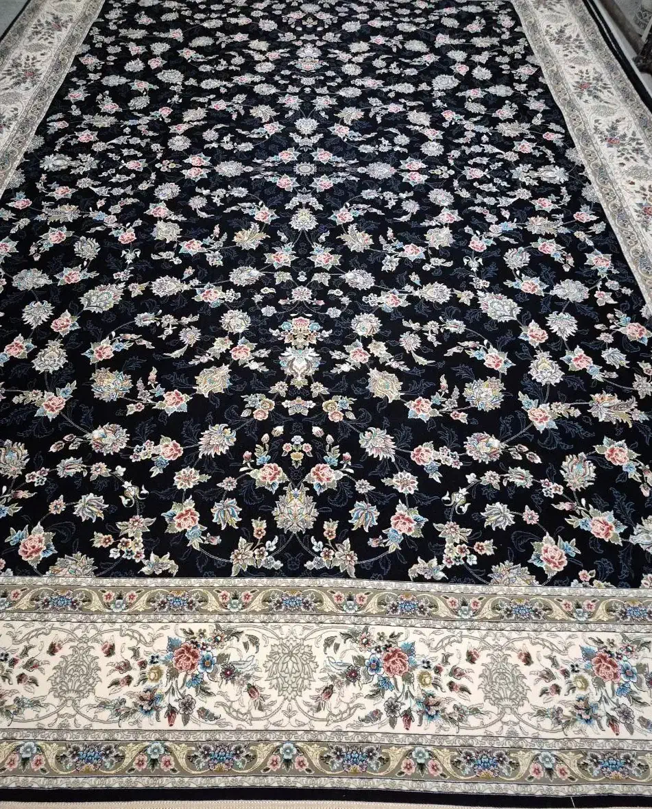 ۴تخته فرش ۹متری۱۲۰۰شانه آکبند|فرش|کرمانشاه, |دیوار