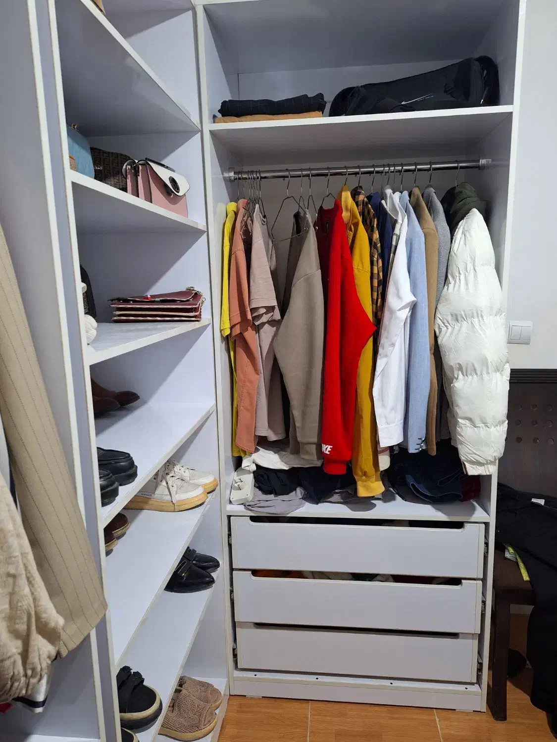 کمد لباس ۳ تیکه|جاکفشی، کمد، دراور|گنبد کاووس, |دیوار