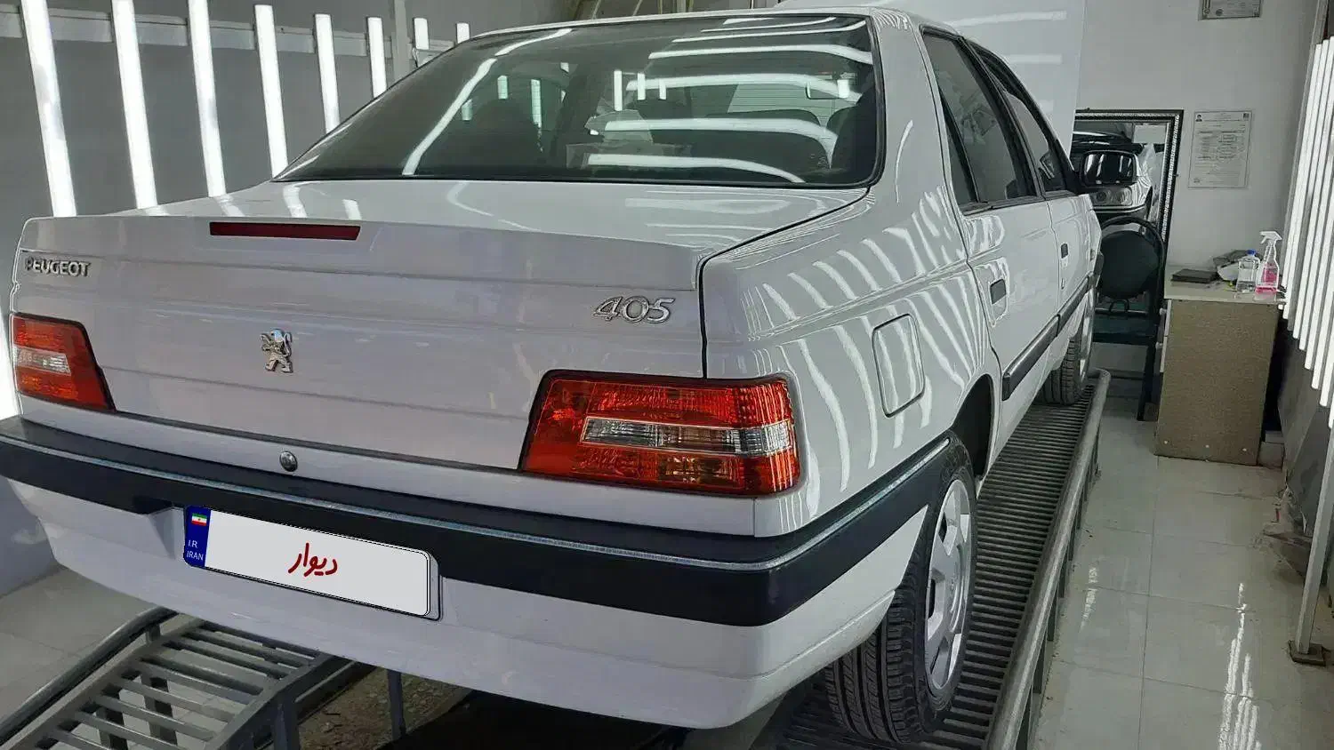 ۴۰۵ اس ال ایکس سیمی مدل ۹۹ کم کار|خودرو سواری و وانت|خرمآباد, |دیوار