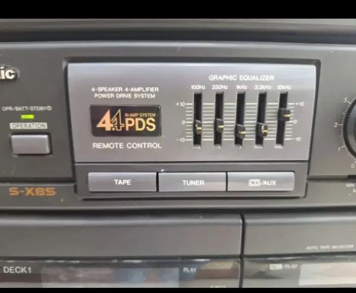 رادیو ضبط آنتیک پاناسونیک قدیمی بلوتوثی تا حد نو|کلکسیون اشیاء عتیقه|بروجرد, |دیوار