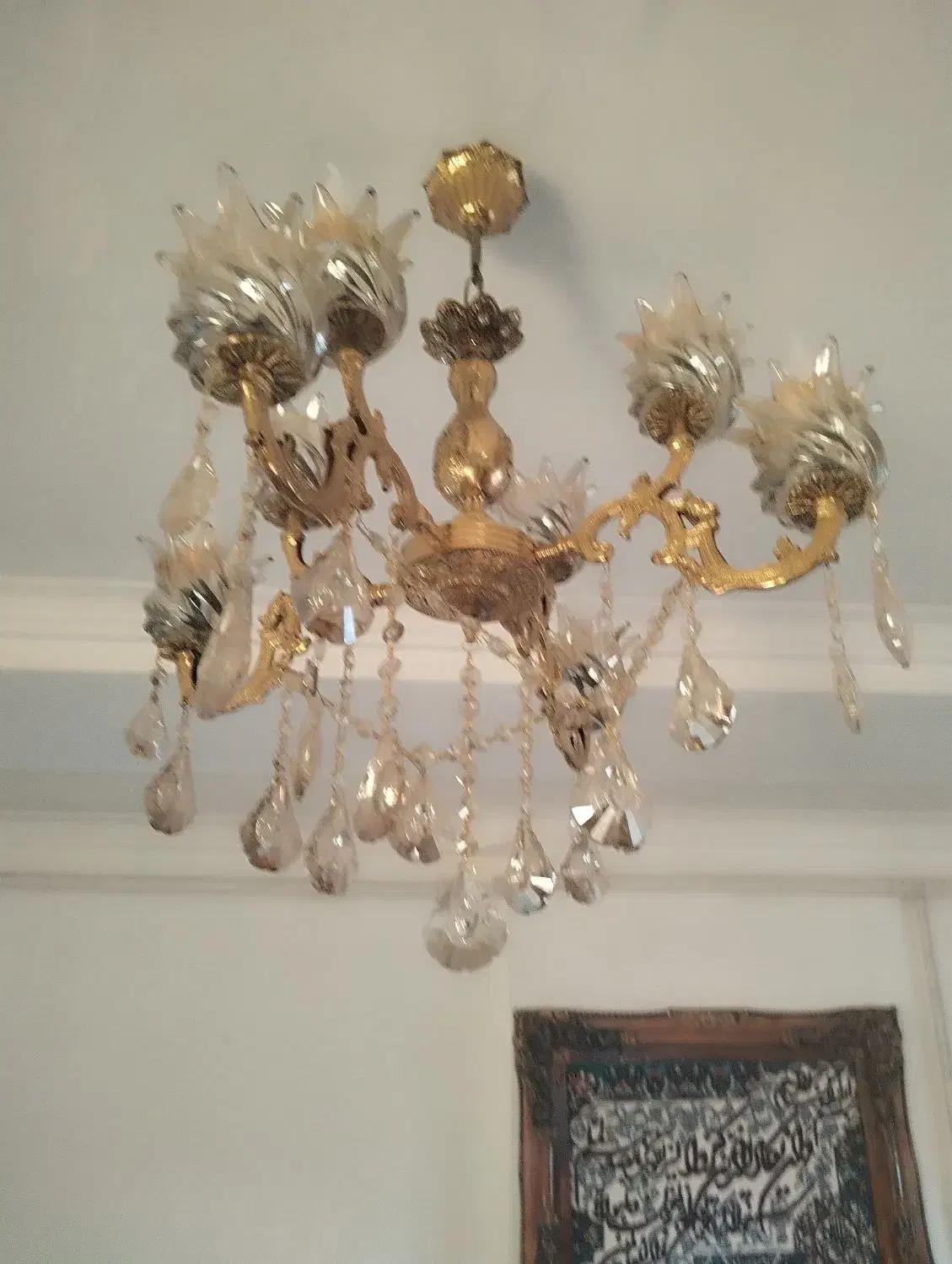 لوستر|لوستر و چراغ آویز|مراغه, |دیوار