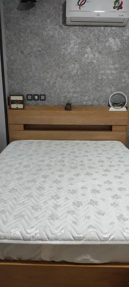 تخت خواب|تخت و سرویس خواب|ابریشم, |دیوار