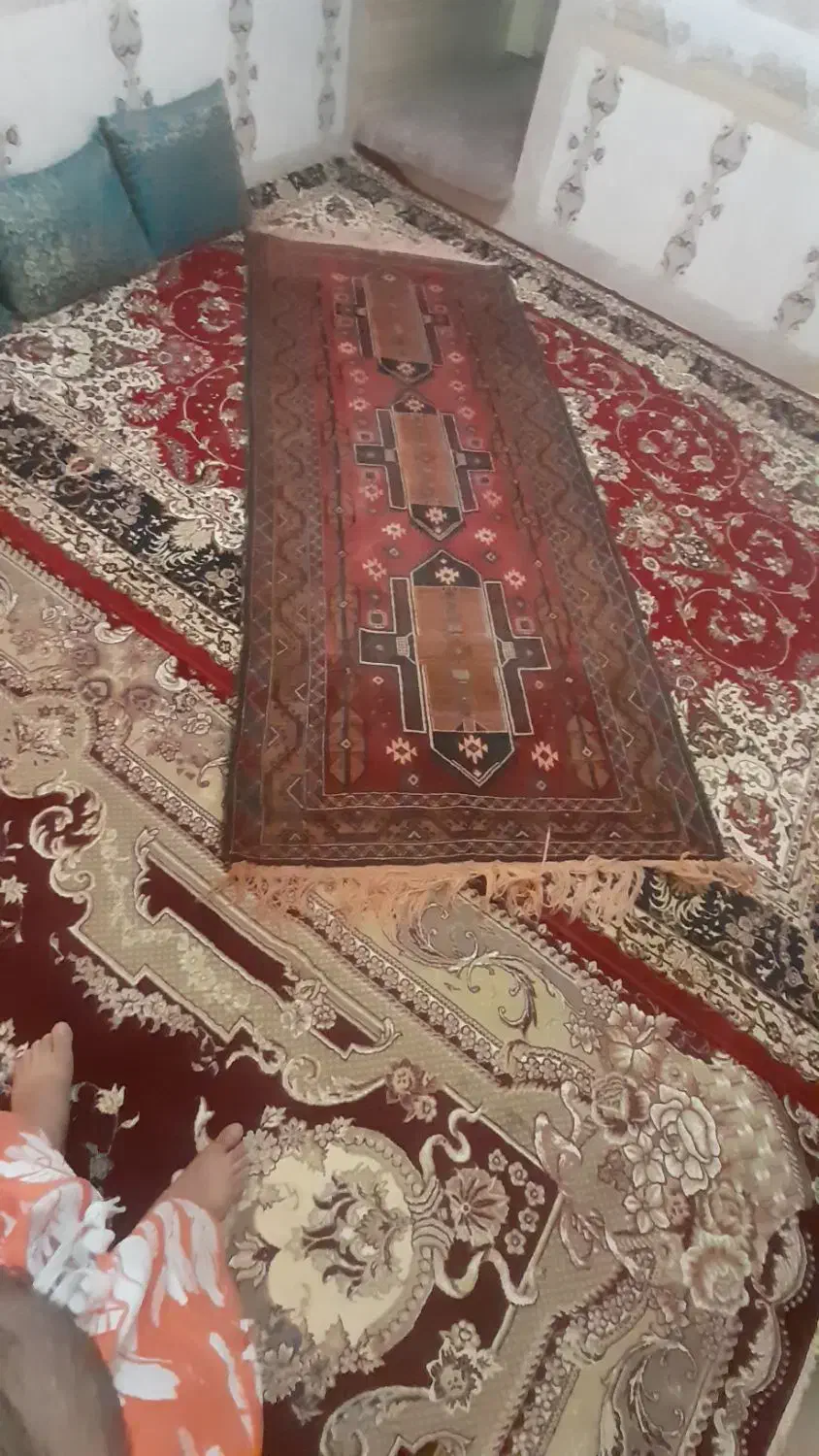 قالی دست باف|گلیم، جاجیم، گبه|کرباسک, |دیوار