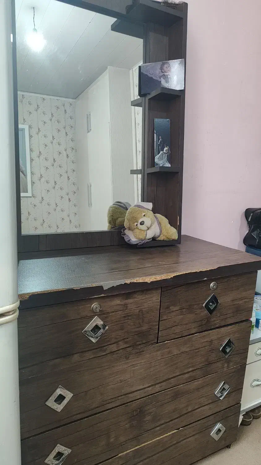 تخت خواب و دراور|تخت و سرویس خواب|بندر انزلی, کارآموزی|دیوار