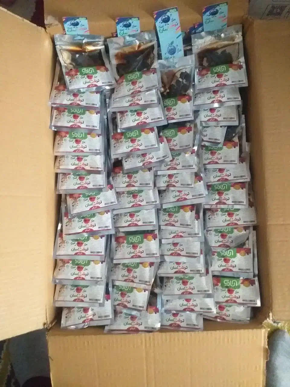 فروش انواع ترشک عمده در انواع طعم ها|خوردنی و آشامیدنی|بابل, |دیوار