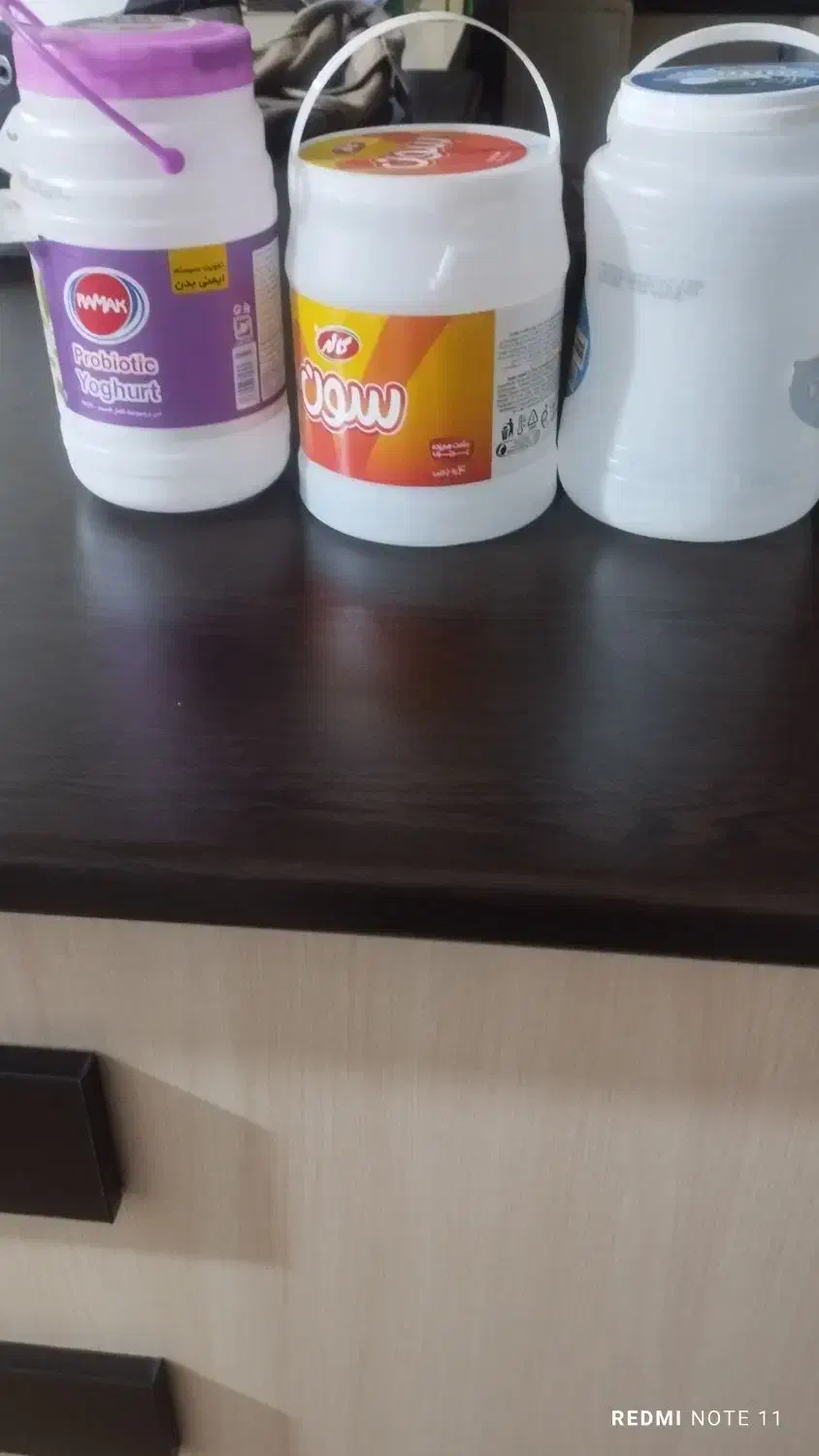 دبه جای ماست|ظروف نگهدارنده، پلاستیکی، یکبارمصرف|کرمانشاه, |دیوار