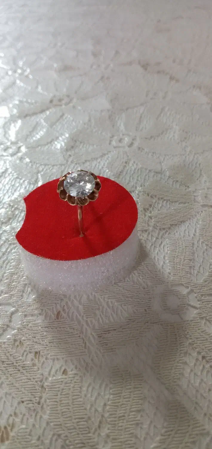 انگشترجواهر تک داش|جواهرات|تبریز, |دیوار