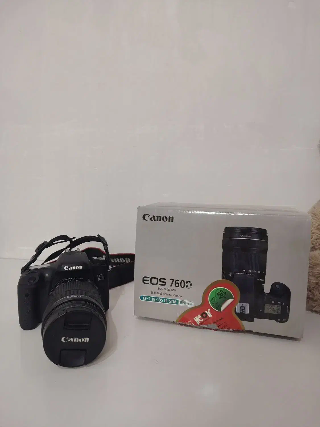 دوربین کنن EOS 760d به همراه دو لنز و لوازم کامل|دوربین عکاسی و فیلم‌برداری|اصفهان, خانه اصفهان|دیوار
