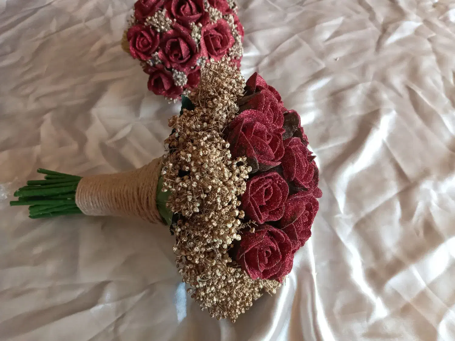 دسته گل وسینی حنا|گل مصنوعی|شهرضا, |دیوار