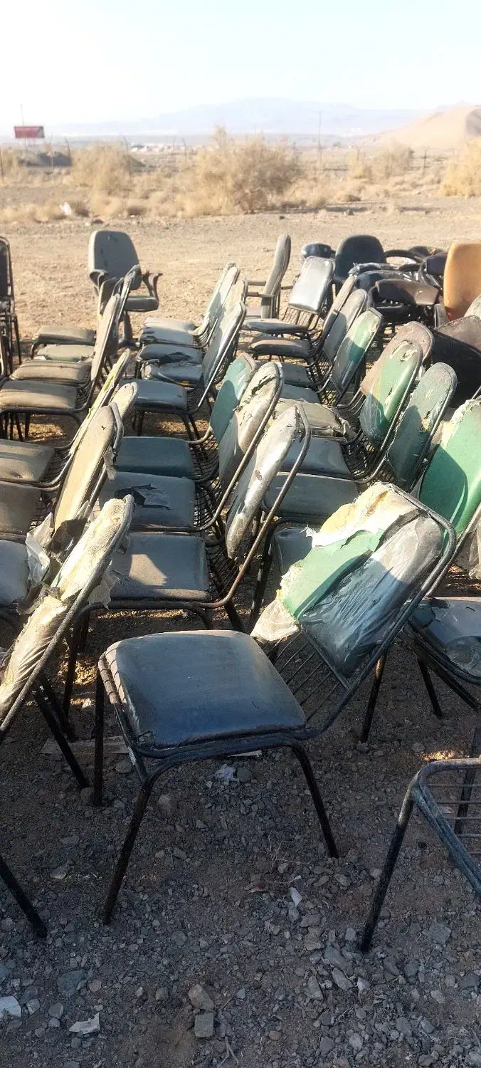 فروش حدود ۱۷۰ عدد صندلی رستورانی بصورت یکجا|میز و صندلی غذاخوری|بیرجند, |دیوار