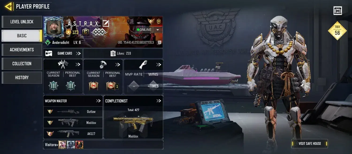 اکانت کالاف|کنسول، بازی ویدئویی و آنلاین|خمین, |دیوار