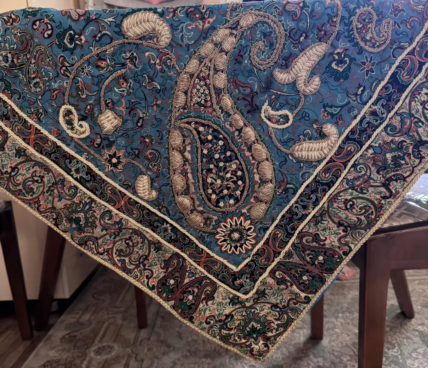 تابلو و رومیزی ترمه|تابلو، نقاشی، عکس|قزوین, |دیوار