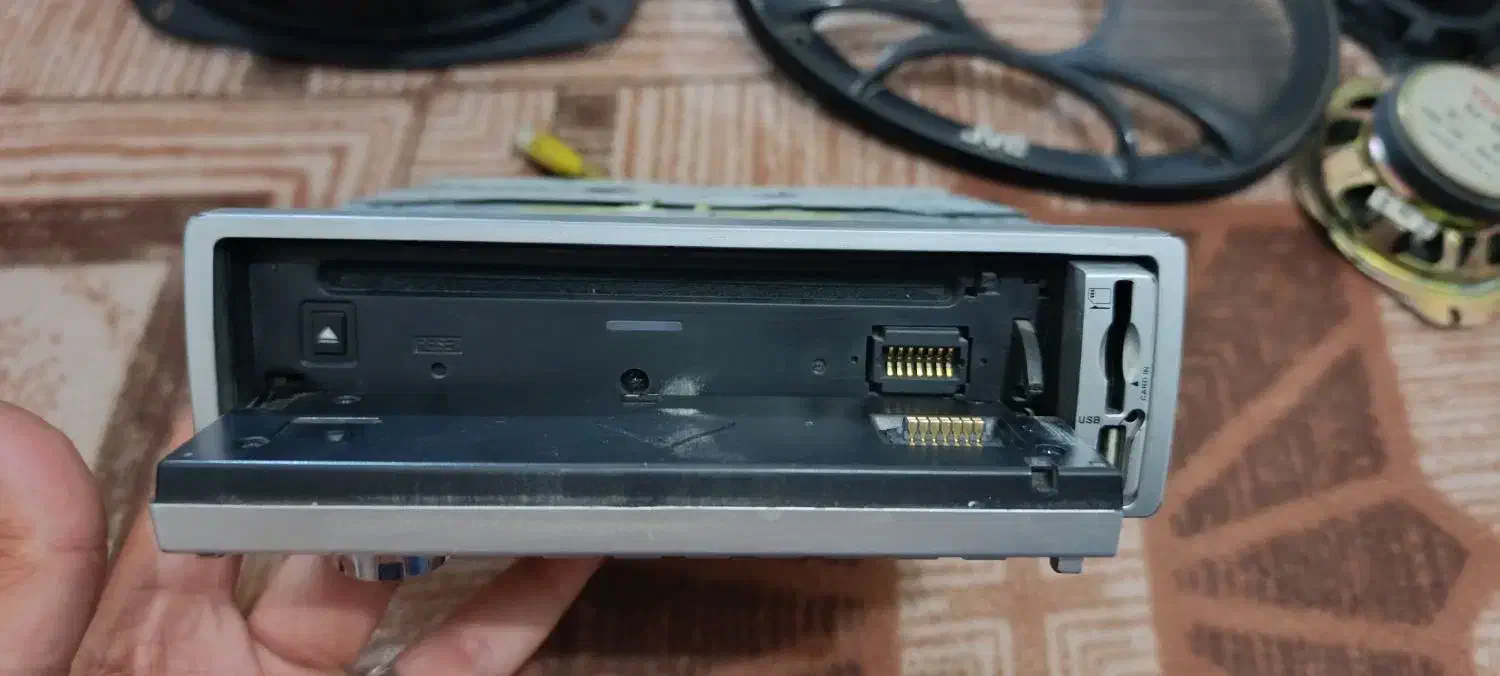 ضبط کنون KD-3260 و دو جفت باند JVC اصلی آمپ خور|قطعات یدکی و لوازم جانبی|چابهار, |دیوار