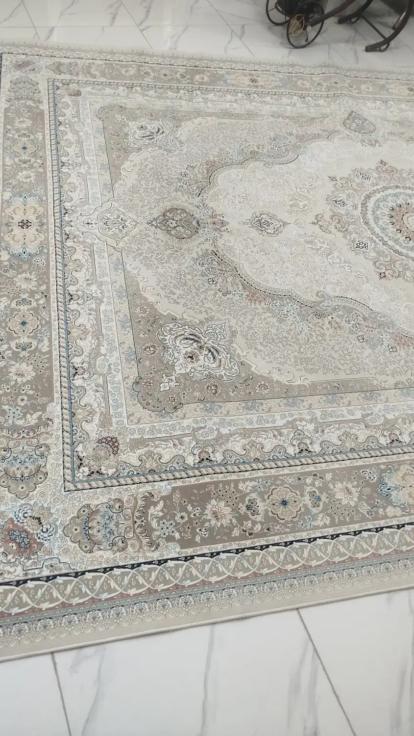 دو فرش 9متری دست دوم 1200 شانه درحد نو|فرش|مهاباد (آذربایجان غربی), |دیوار