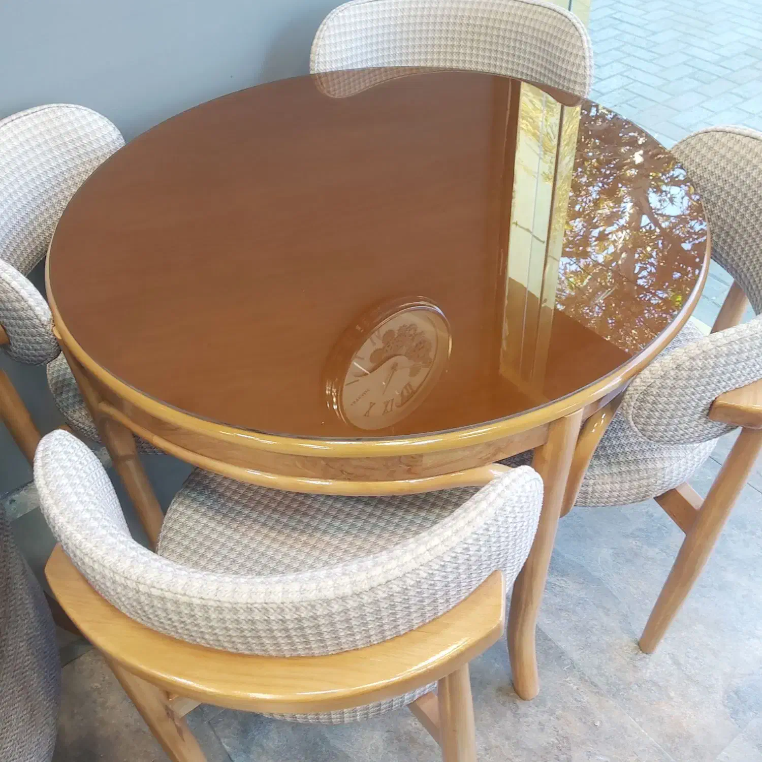 میز ناهار خوری ۴نفره|میز و صندلی غذاخوری|مشهد, کلاهدوز|دیوار