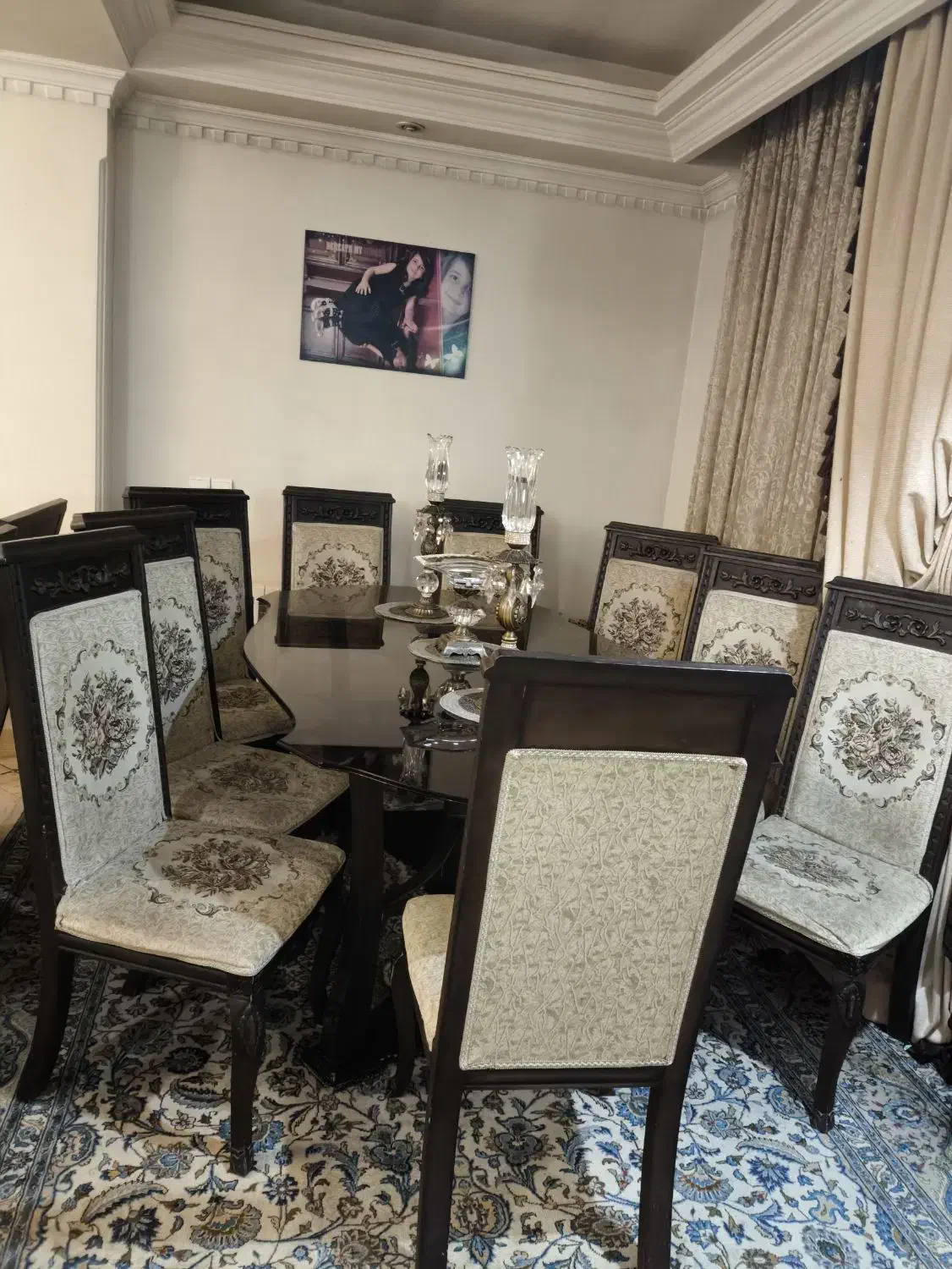 مبلمان استیل با نهارخوری|مبلمان خانگی و میز عسلی|تهران, مهران|دیوار