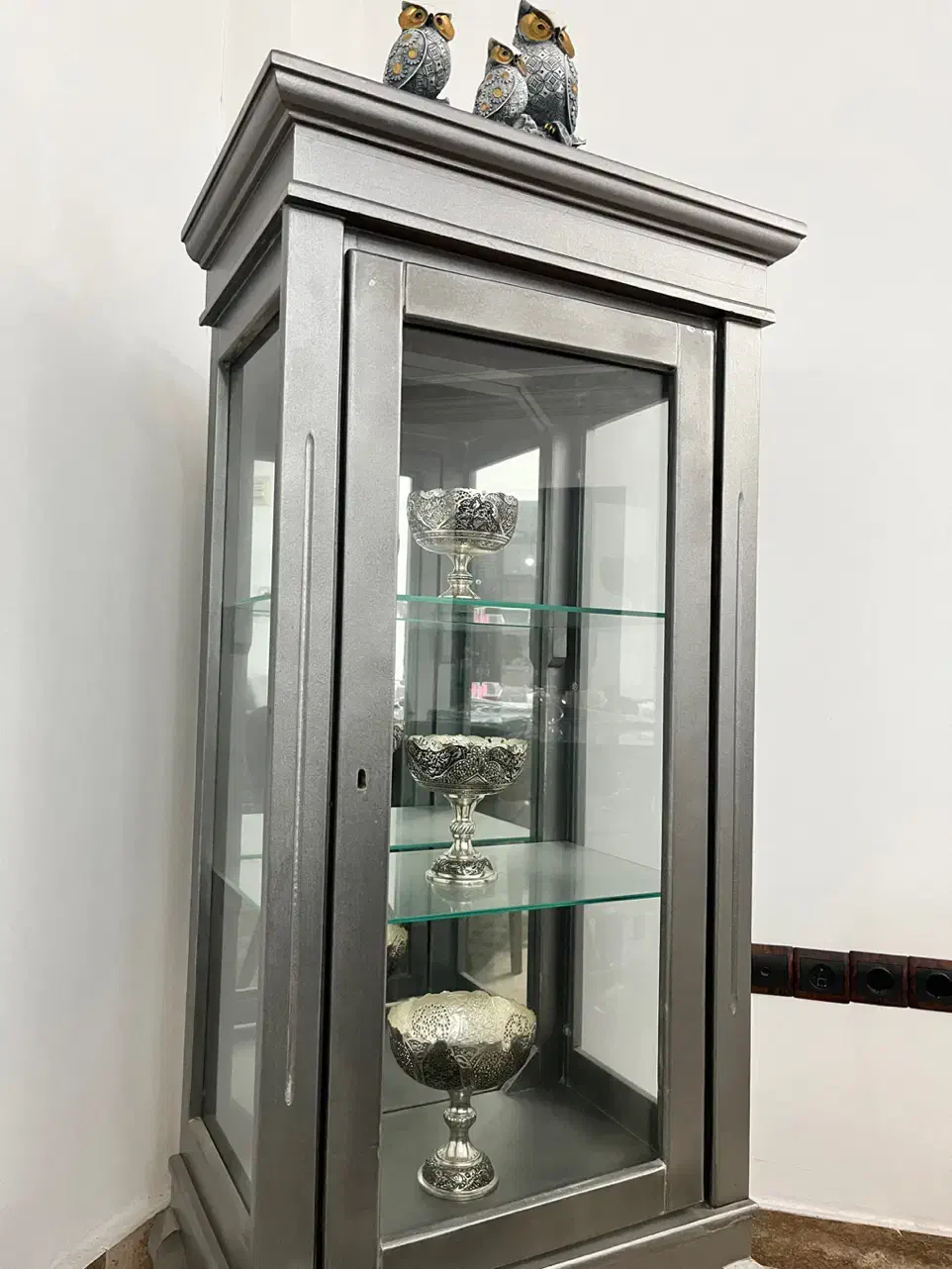 ویترین چوب ایستاده|بوفه، ویترین، کنسول|آمل, |دیوار