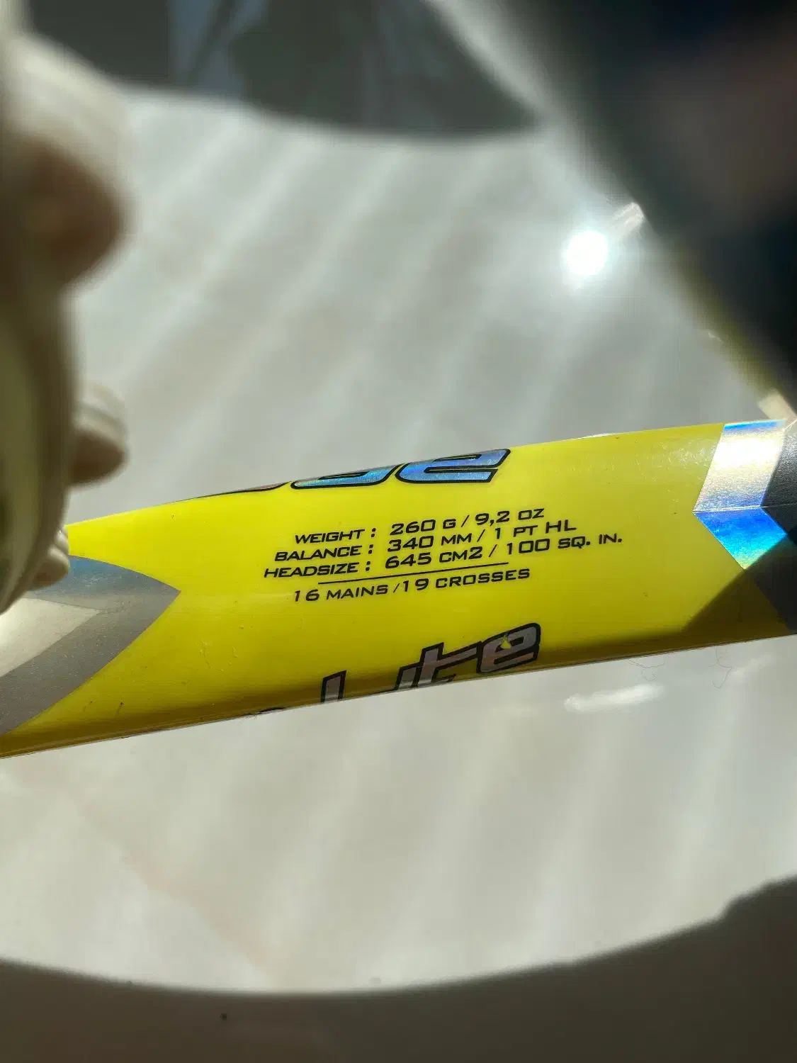 راکت تنیس بابولات babolat|ورزش‌های توپی|تهران, اکباتان|دیوار