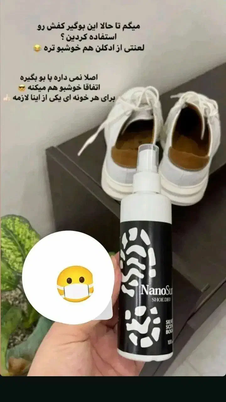 بوگیر کفش|مواد شوینده و دستمال کاغذی|شاهینشهر, شهرک گلدیس|دیوار