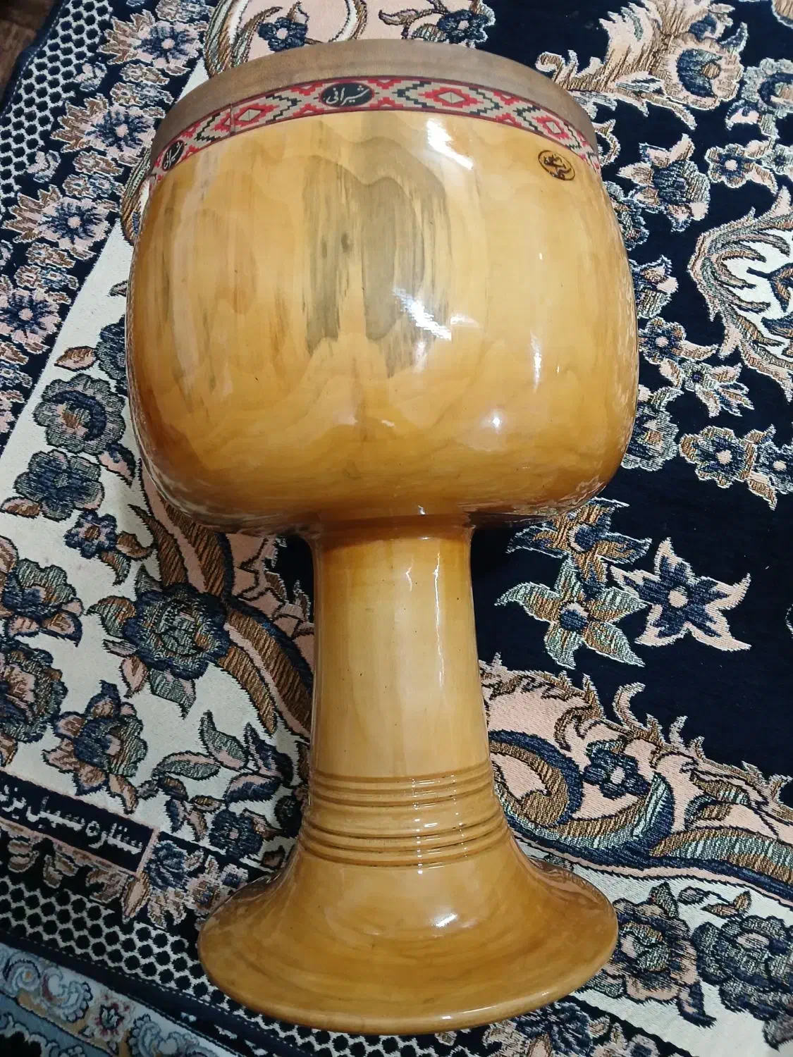 تمبک تنبک شیرانی ۲مُهرچوب یکتکه دهنه۲۸|سازهای سنتی|تهران, تجریش|دیوار