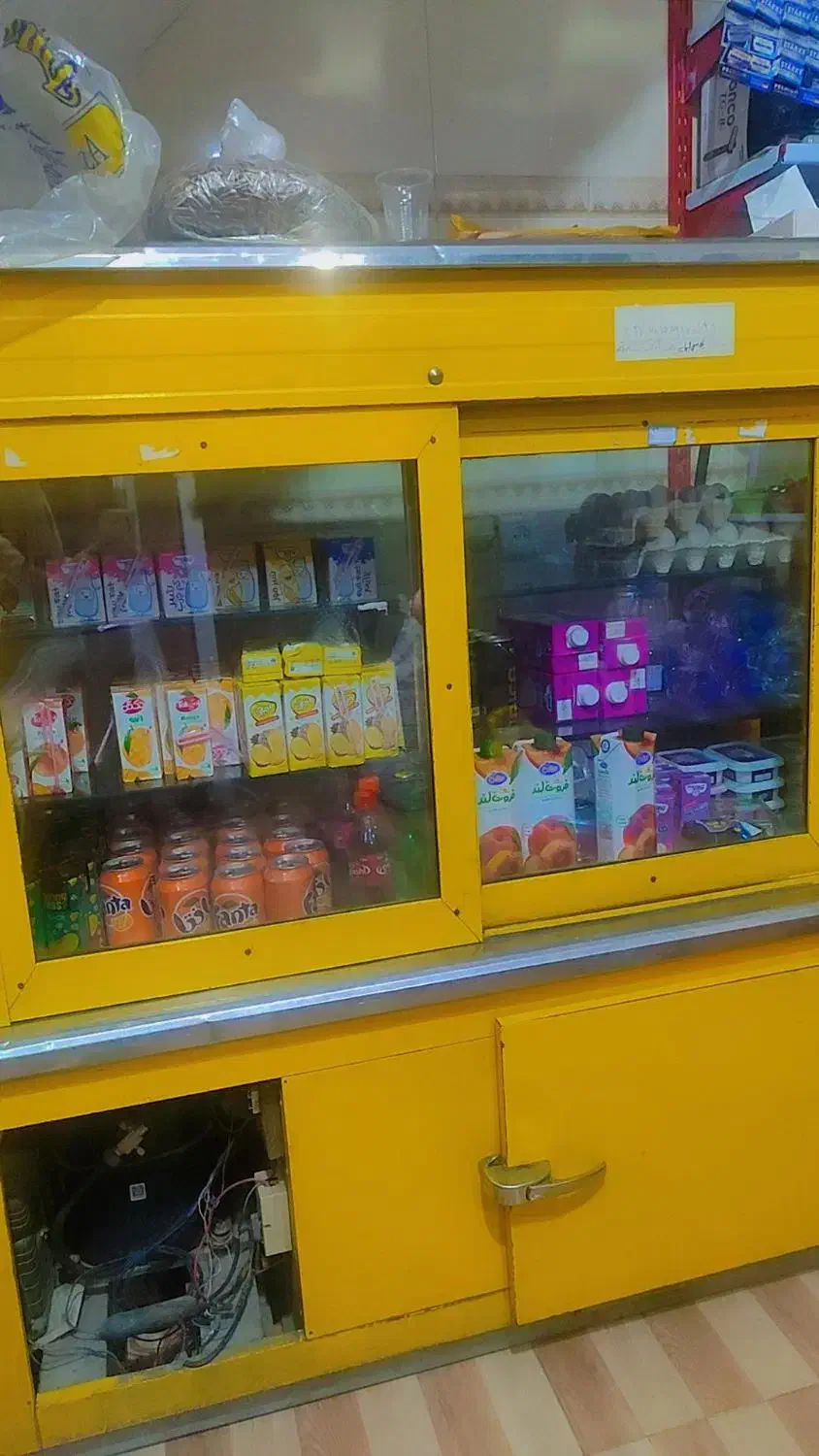 یخچال ویترینی وصندوقی فروشی|فروشگاه و مغازه|پلدختر, |دیوار