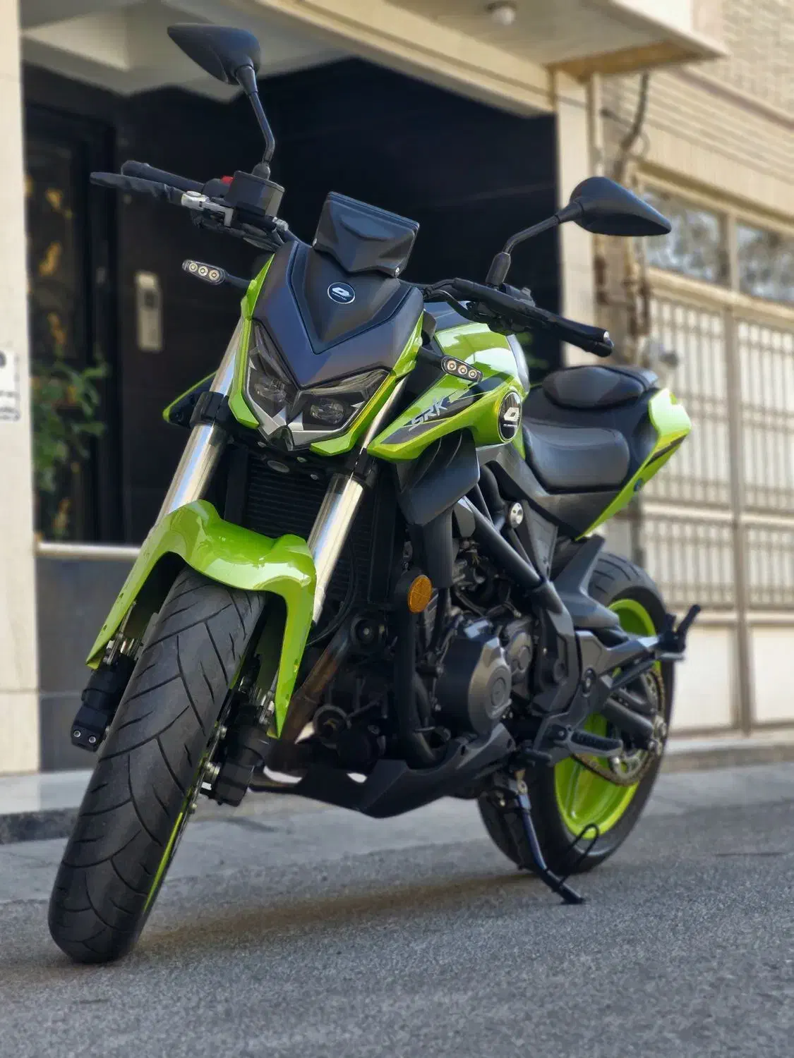 معاوضه یا فروش کیوجی srk 250 با خودرو|موتورسیکلت|رشت, شالکو|دیوار