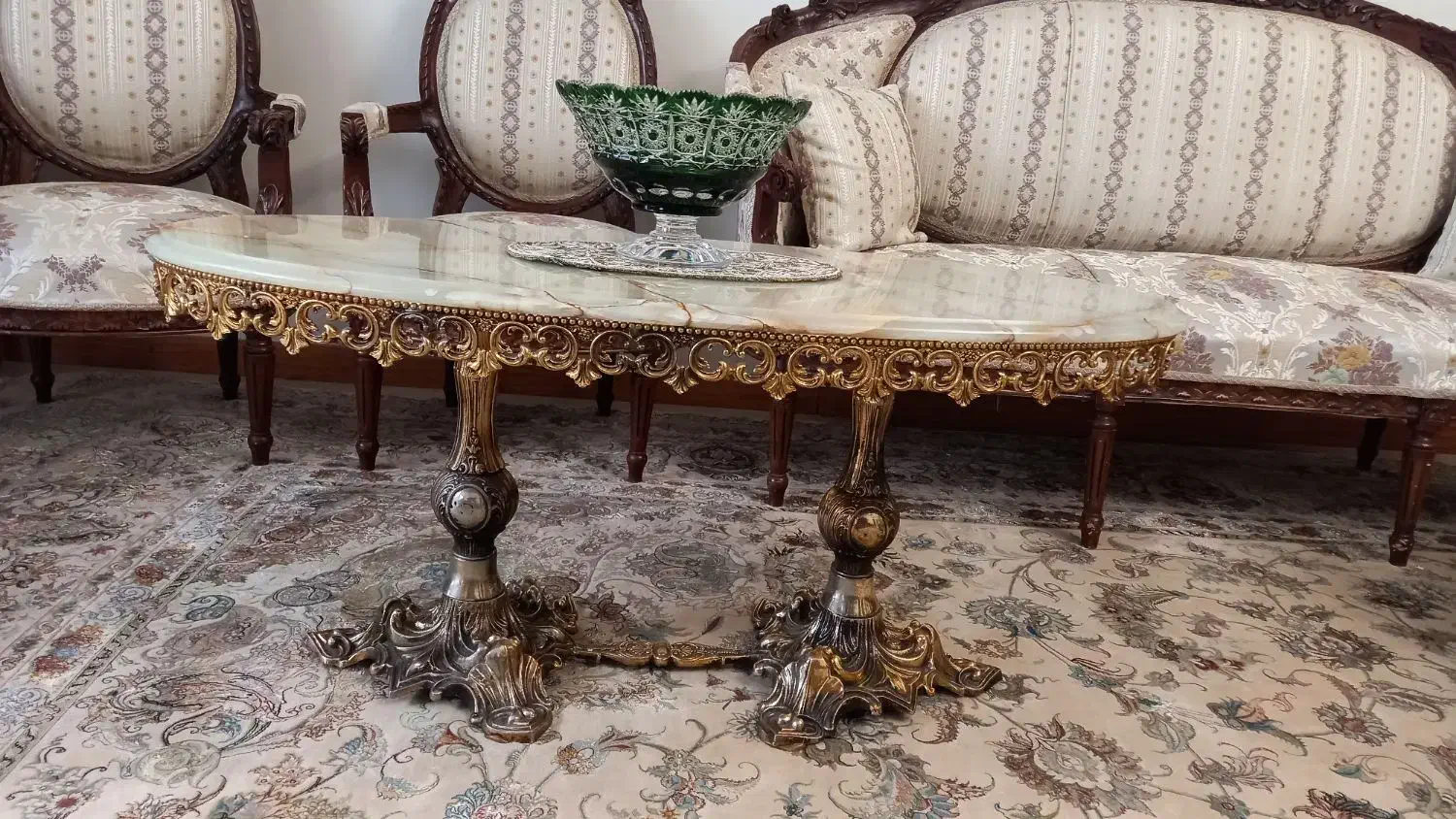 میز جلو مبلی برنجی|مبلمان خانگی و میز عسلی|تهران, ظفر|دیوار