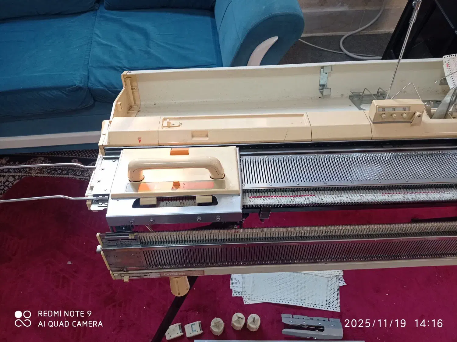 چرخ بافندگی برادر840|چرخ خیاطی و ریسندگی|شاندیز, |دیوار