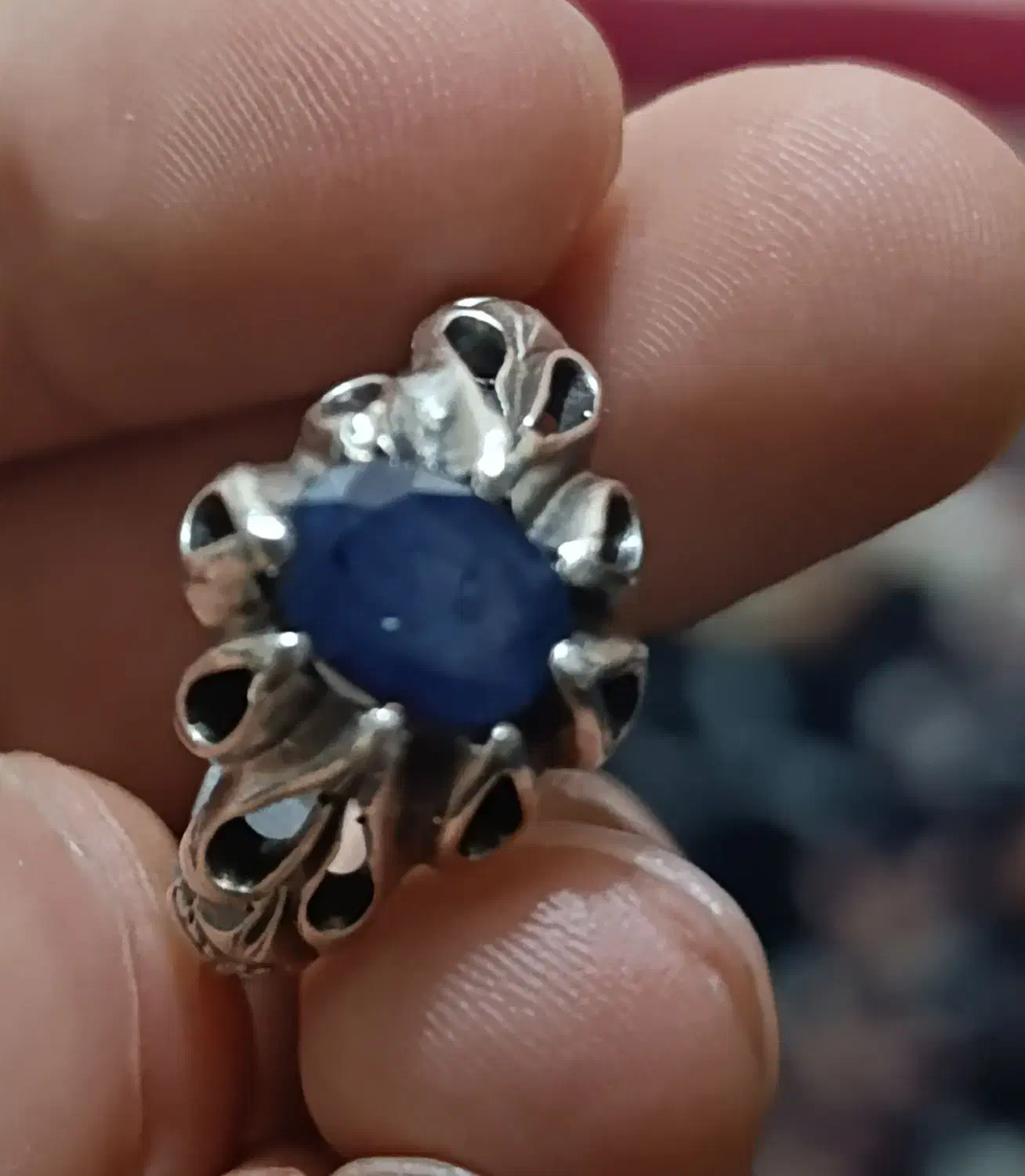 انگشتر یاقوت کبود|جواهرات|فردیس, فردیس|دیوار