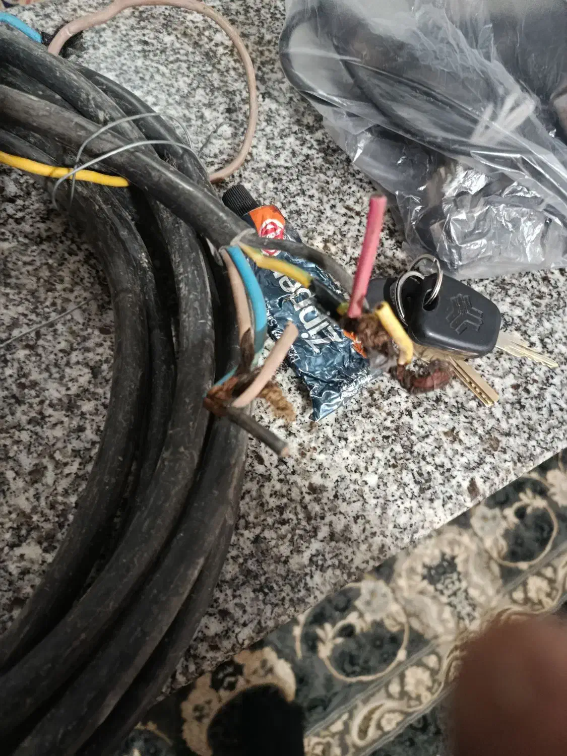 سیم برق کابل|سایر لوازم برقی|خرم‌آباد, |دیوار