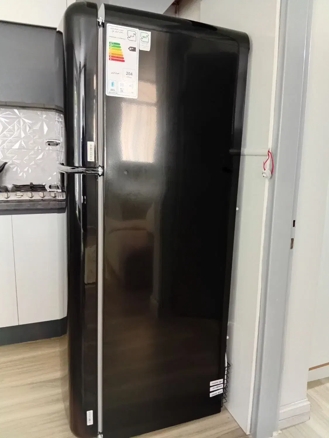 یخچال امرسان مشکی tf تولید ۱۴۰۴ دارای ضمانت|یخچال و فریزر|شمشک, |دیوار
