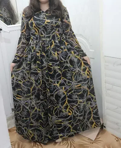 تعدادی ماکسی مزون دوز با پارچه های زیبا|لباس|شیراز, تندگویان|دیوار