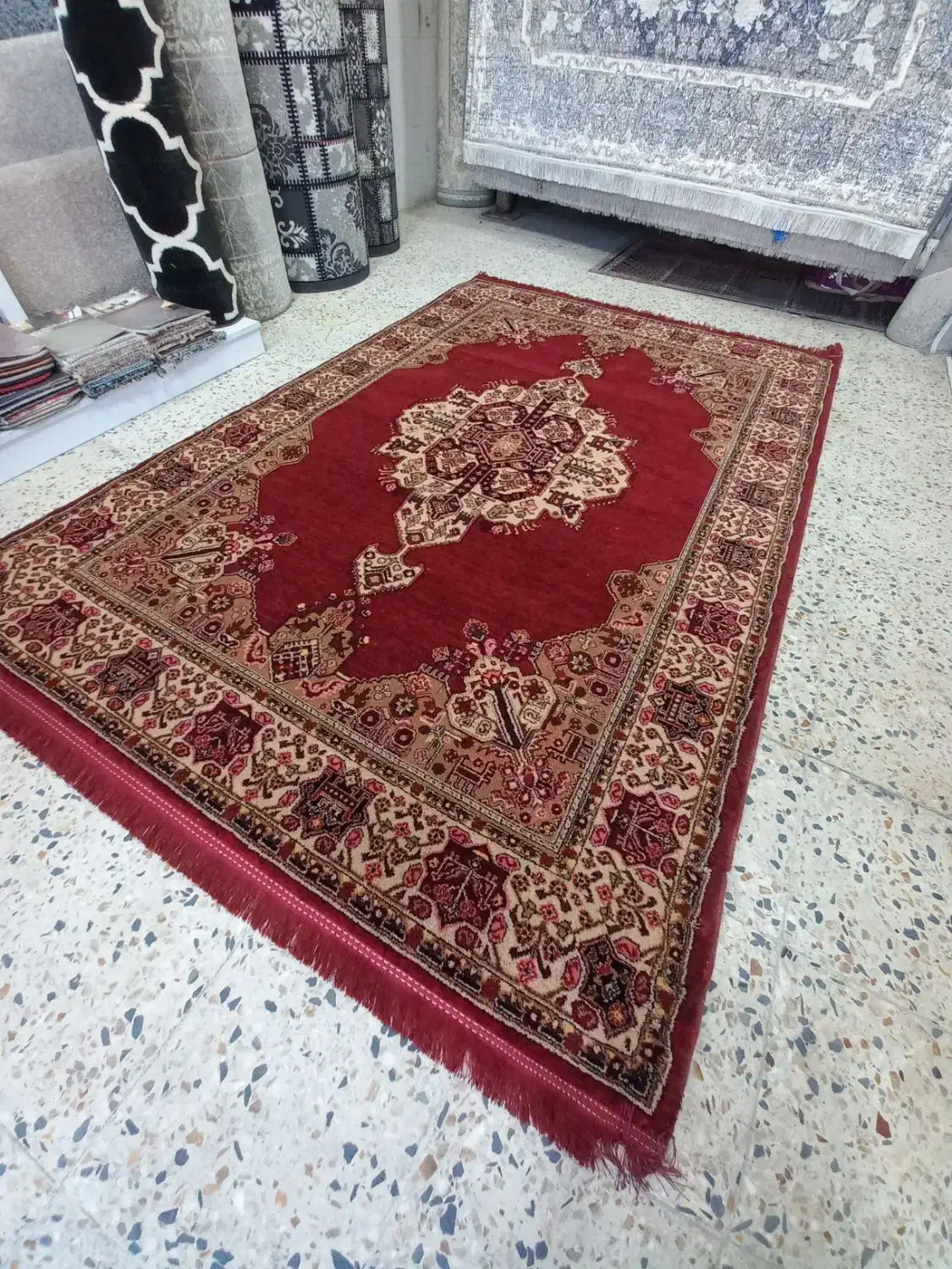 قالیچه سنتی(محلی)|فرش|دوگنبدان, |دیوار