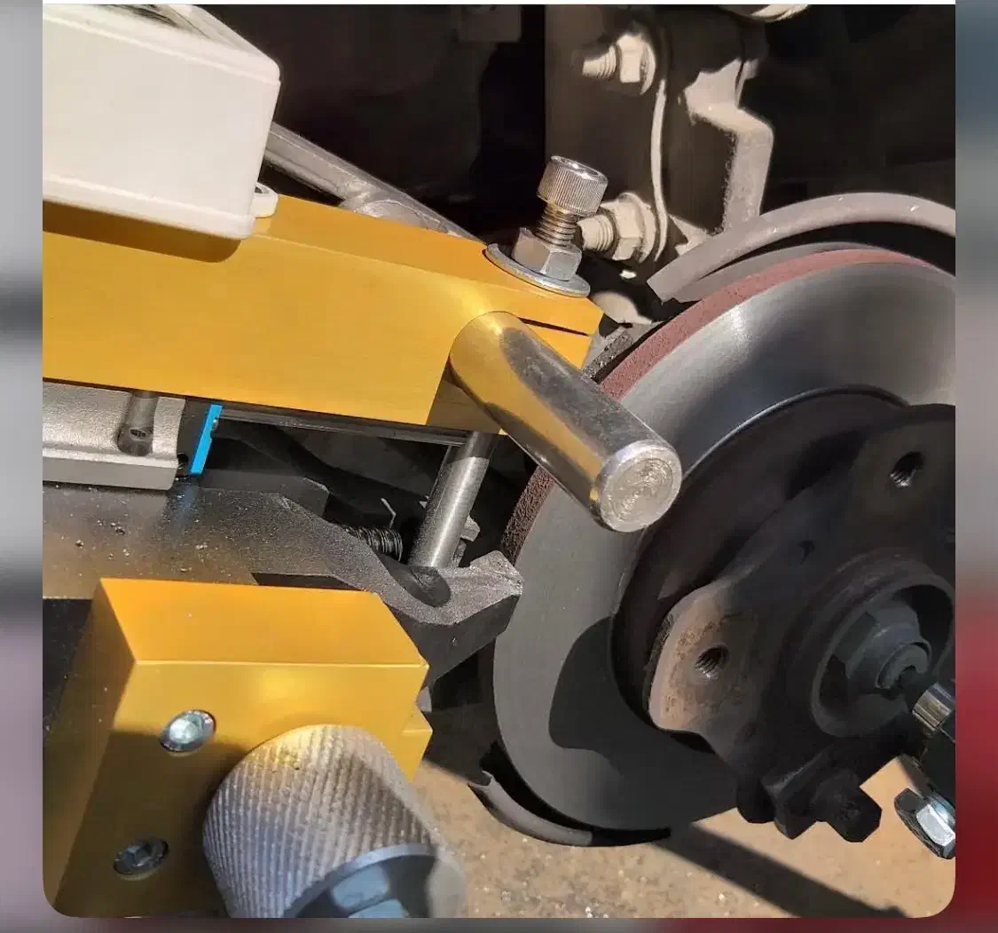 تراش وتابگیری دیسک چرخ روی خودرو|خدمات موتور و ماشین|ایلام, |دیوار