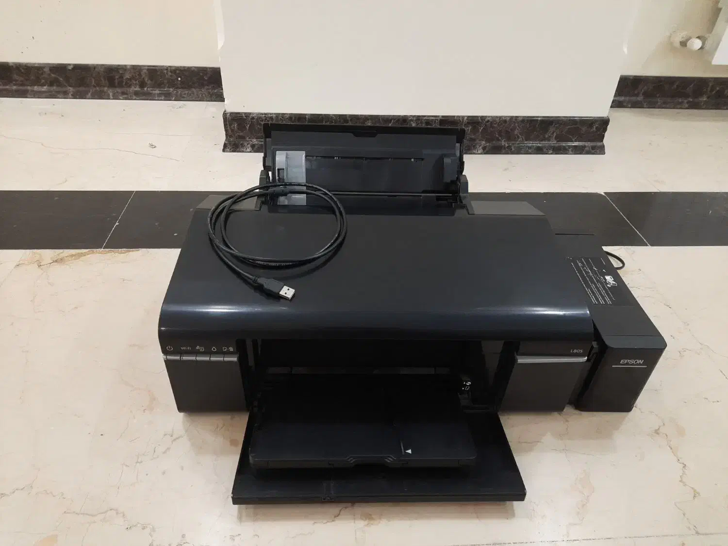 پرینتر جوهر افشان اپسون EPSON L805(با جوهر)|پرینتر، اسکنر، کپی، فکس|تهران, پاسداران|دیوار