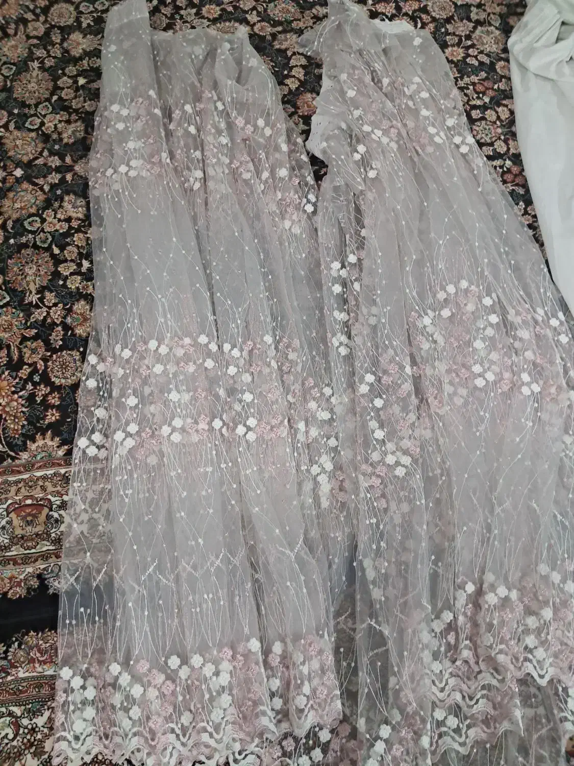 پرده حریر|پرده، رانر، رومیزی|فولادشهر, B1|دیوار