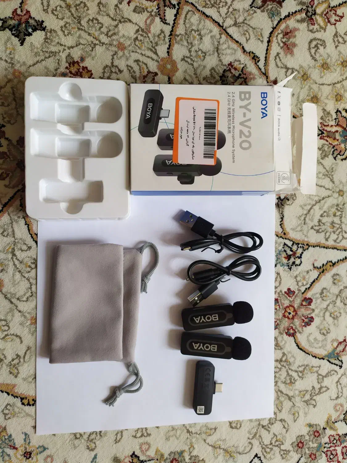 میکروفون یقه ای|لوازم جانبی موبایل و تبلت|سردشت, |دیوار