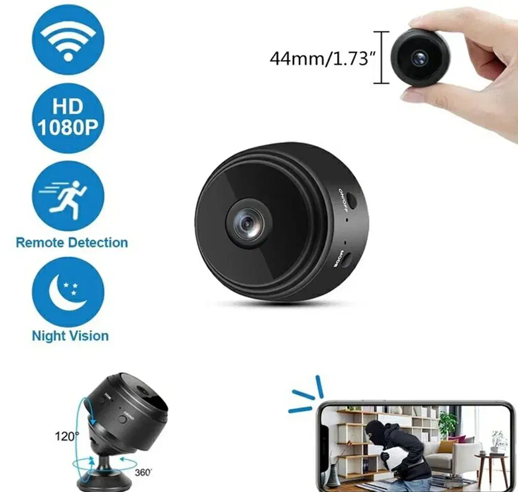 دوربین شارژی A9 مدل 3012|دوربین مداربسته|دزفول, |دیوار