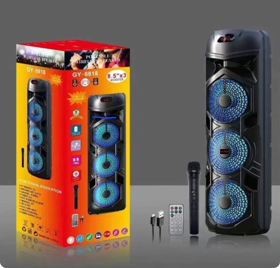 اسپیکر بزرگ نو.ارتفاع یه متر.باصدای بسیار انفجاری|سیستم صوتی خانگی|بهشهر, |دیوار