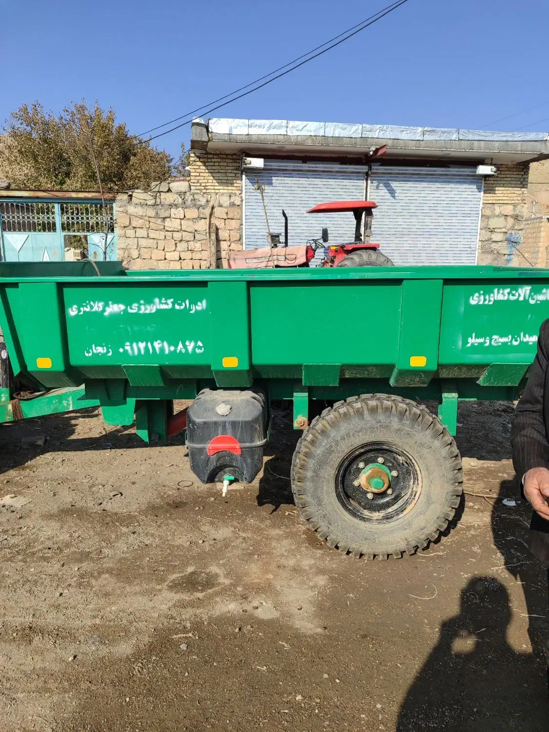 تریلی تراکتور شرکتی|خودرو سنگین|زنجان, |دیوار